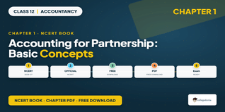 Accounting for Partnership Class 12 NCERT Book PDF