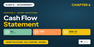 Class 12 Accountancy Part 2 Chapter 6 Cash Flow Statement