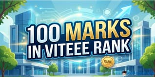 100 Marks in VITEEE Rank