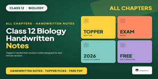 Ncert Handwritten Notes Class 12 Biology