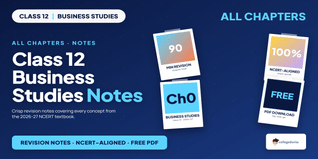 Ncert Notes Class 12 Business Studies