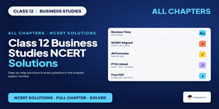 Ncert Solutions Class 12 Business Studies