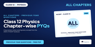 Class 12 Physics Chapterwise Pyqs