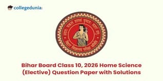 Bihar Board  Class 10 Home Science  Question Paper 2026 PDF with Solutions - Available