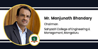 Sahyadri College of Engineering & Management, Chairman: Mr Manjunath Bhandary Interview