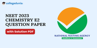 NEET 2023 Chemistry Question Paper with Solutions PDF E2