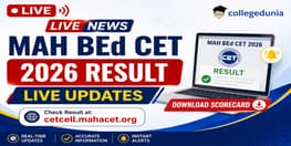 MAH BEd CET 2026 Result Live Updates