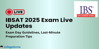 IBSAT 2025 Exam Live Updates: Exam Day Guidelines, Last-Minute Preparation Tips