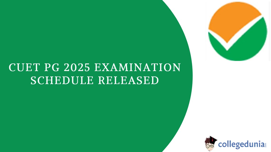 CUET PG 2025: Exam Schedule Released, Download Date Sheet PDF Now