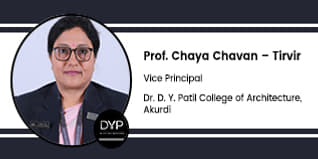 Dr. D. Y. Patil College of Architecture, Akurdi, Vice Principal: Prof. Chaya Chavan – Tirvir Interview