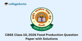 CBSE Class 10 Food Production 2026 Question Paper with Solution PDF