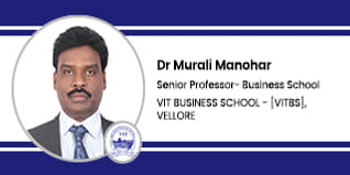 Vellore institute technology Senior professor: Dr. Murali Manohar Interview