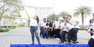 IGNITE: Summer Internship at Samsung India's Gurugram Headquarter Begins for 44 Students From Top B-Schools