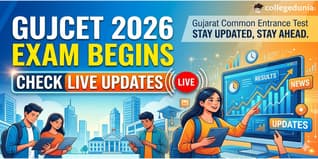 GUJCET 2026 Exam Begins, Check Live Updates