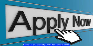 Kashmir University Admission 2023 Open for PhD Program; Apply till May 17