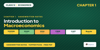 Introduction to Macroeconomics Class 12 Handwritten Notes