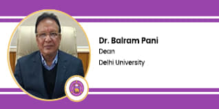 Delhi University, Dean of Colleges:  Prof. Balaram Pani Interview