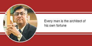 Every man is the architect of his own fortune, says Dr. Chetan Chaudhari