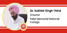 Interview Dr Sukhbir Singh Thind Director at Patel Memorial National College Rajpura