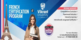 Vikrant University Launches French Certificate Program for Global Engagement