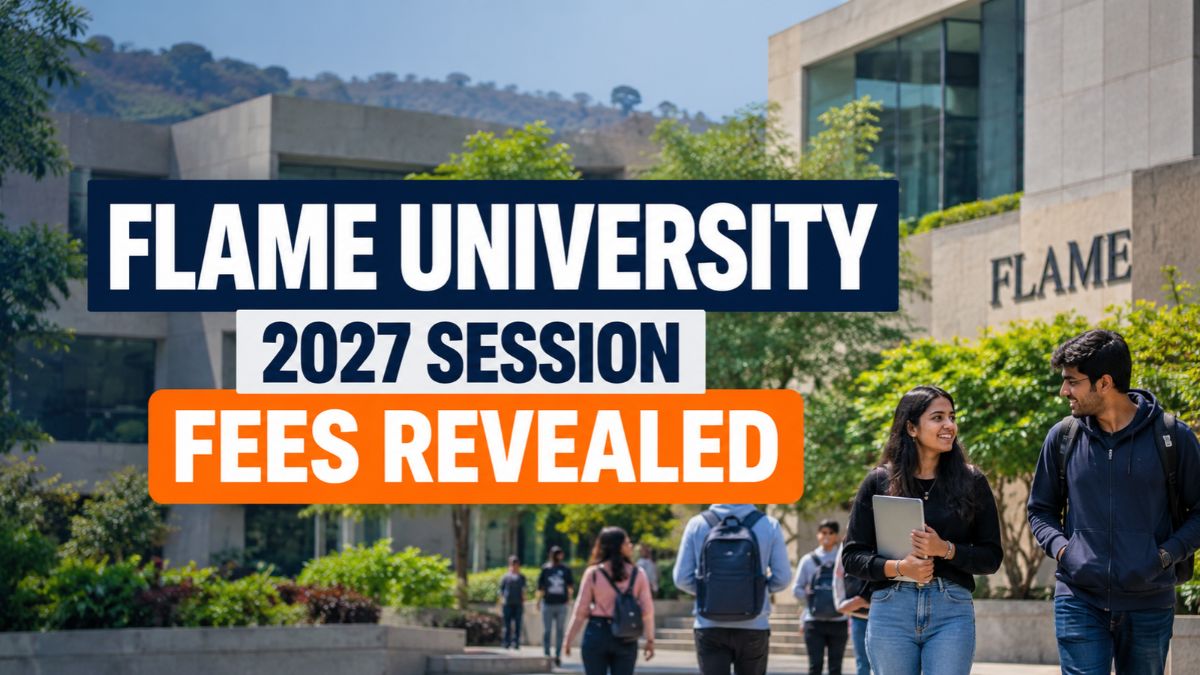 FLAME University Pune Fee Structure 2027 Released