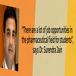 There are a lot of job opportunities in the pharmaceutical field for students says Dr Surendra Jain