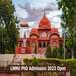 LNMU PhD Admission 2023 Open; Apply till February 10