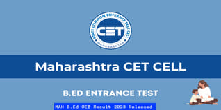 MAH B.Ed CET Result 2023 (Released); Download Score Card & Check Cut Off