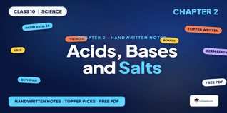 Acids, Bases and Salts Class 10 Handwritten Notes