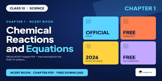 Class 10 Science Chapter 1 NCERT Book PDF Download 2026-27