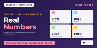 NCERT Exemplar Solutions Class 10 Maths Chapter 1 Real Numbers