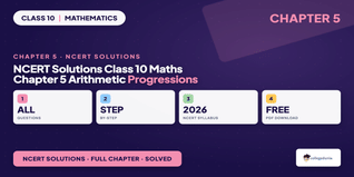 NCERT Solutions Class 10 Maths Chapter 5 Arithmetic Progressions