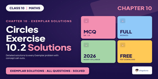 NCERT Exemplar Class 10 Maths Chapter 10 Circles Exercise 10.2 Solutions