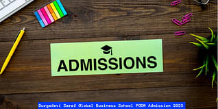 Durgadevi Saraf Global Business School PGDM Admission 2023 Open; Check Eligibility, Admission Process Here