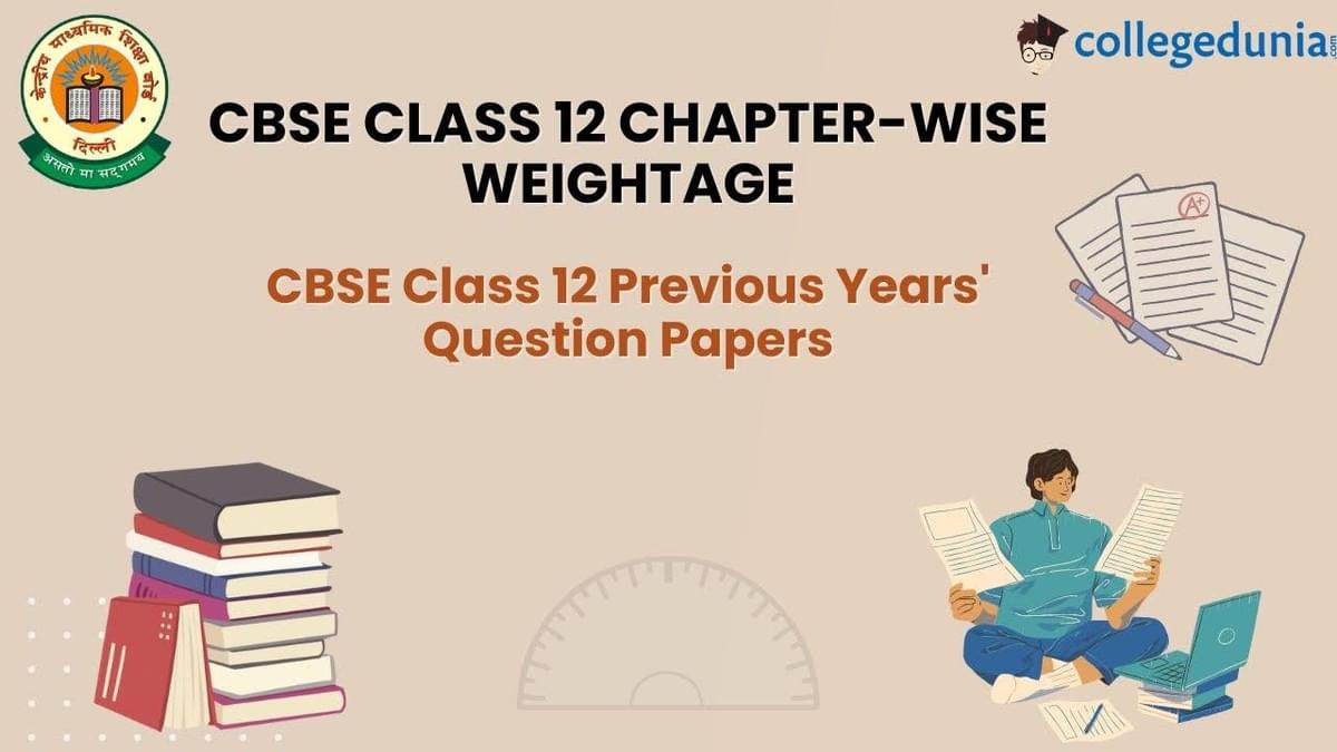 CBSE Class 12 Previous Years' Question Papers