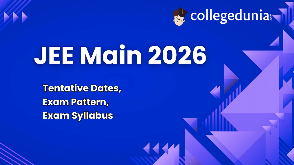 JEE Main 2026 Exam Schedule