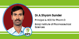 Balaji Institute of Pharmaceutical Sciences, Narsampet, Warangal, Principal and HOD for Pharm D: Dr. A. Shyam Sunder Interview