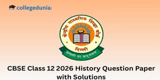 CBSE Class 12 2026 History Question Paper with Solution Pdf : Available Here