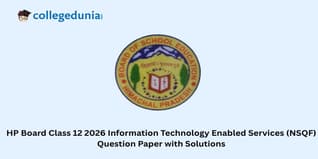 HP Board Class 12 2026 Information Technology Enabled Services (NSQF) Question Paper with Solution PDF : Download Here
