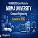 GUJCET 2026 Cutoff Marks for Nirma University Computer Engineering General vs SEBC