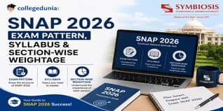 SNAP 2026 Exam Pattern, Syllabus, and Section-Wise Weightage