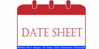 WBCHSE West Bengal HS Exams 2024 Datesheet Released; Check Schedule Here
