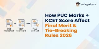 How PUC Marks + KCET Score Affect Final Merit & Tie-Breaking Rules 2026