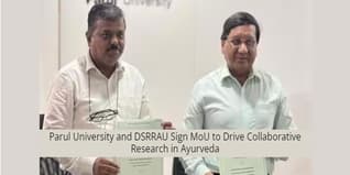 Parul University and DSRRAU Sign MoU to Drive Collaborative Research in Ayurveda; Check Details Here