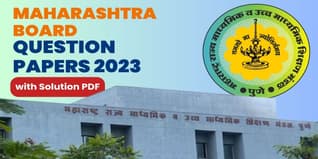 Maharashtra Board Class 12 Chemistry Question Paper 2023 with Answer Key