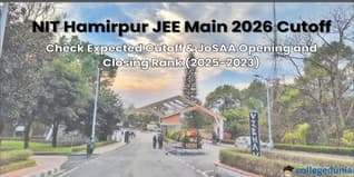 NIT Hamirpur JEE Main Cutoff 2026: Previous Year Opening and Closing Rank (2025-2023)