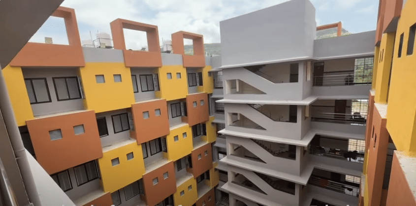 Hostel Building of MNLU Aurangabad