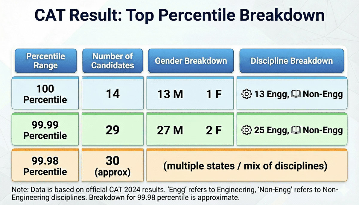 CAT Result 2024