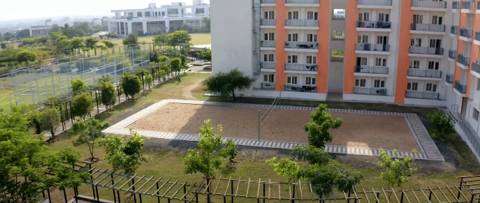 Sports area of NID Bhopal