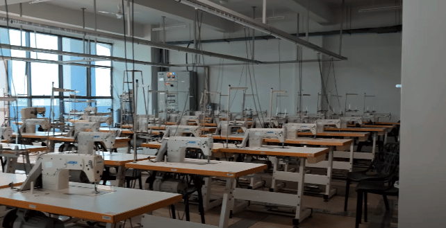 Tailoring room of NID Vijayawada